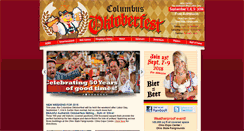Desktop Screenshot of columbusoktoberfest.com